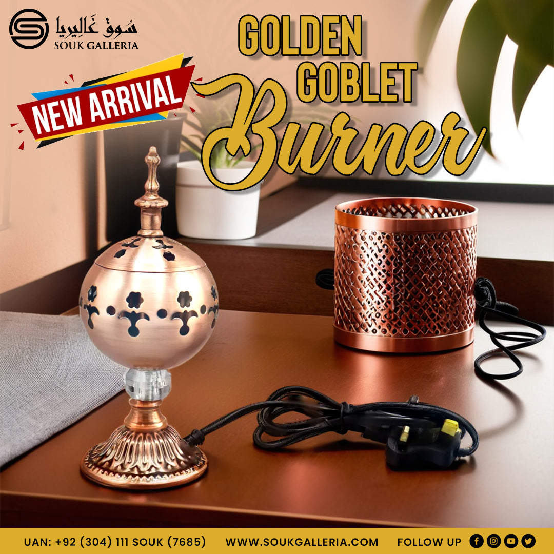 Golden Goblet Burner